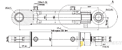 Гидроцилиндр МС80/40х200-3(4).11А