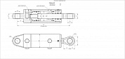 Гидроцилиндр ЦГ-50.25х40.17