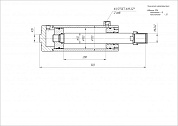 Гидроцилиндр ЦГ-100.50х200.83