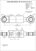 Гидроцилиндр ЦГ-140.100х1392.11-02