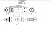 Гидроцилиндр ЦГ-63.30х320.11-01