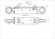 Гидроцилиндр ЦГ-100.63х270.22