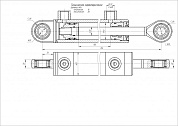 Гидроцилиндр ЦГ-40.20х150.11-01