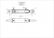 Гидроцилиндр ЦГ-63.40х200.22
