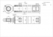 Гидроцилиндр ЦГ-125.90х2400.62