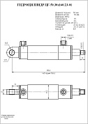 Гидроцилиндр ЦГ-50.30х160.23-01