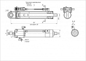 Гидроцилиндр ЦГ-80.40х330.13