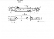 Гидроцилиндр ЦГ-63.30х122.04