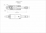 Гидроцилиндр ЦГ1-60.30х250.22-02