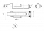 Гидроцилиндр ЦГ-220.180х2650.21