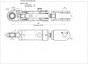 Гидроцилиндр ЦГ-80.40х400.18