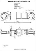 Гидроцилиндр ЦГ-100.63х900.11-01