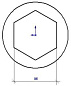 Головка торцевая PNG S16M35