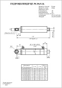 Гидроцилиндр ЦГ-50.30х250.14